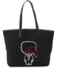 Image 1 of Karl Lagerfeld K/Ikonik embroidered tote bag