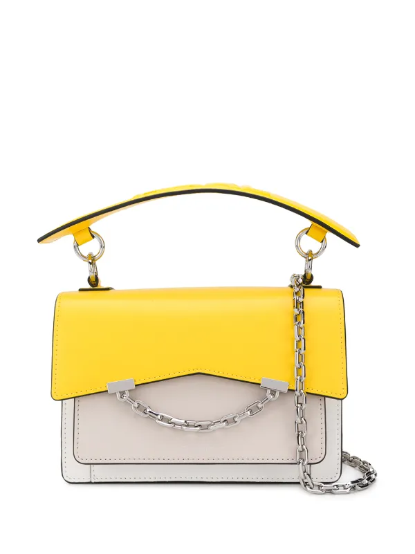 karl lagerfeld yellow bag