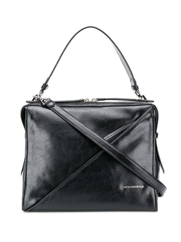 karl lagerfeld black handbag