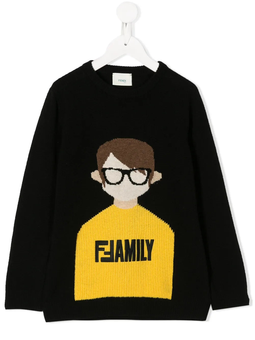 Fendi Kids джемпер с принтом Boy Fendi Kids джемпер с принтом Boy