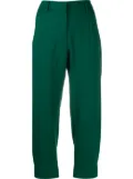 Alberto Biani cropped trousers - Green