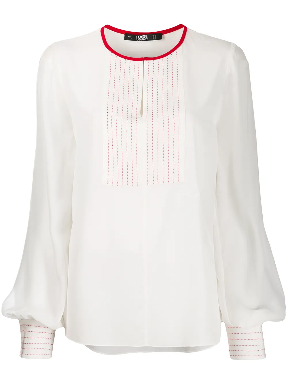 Karl Lagerfeld Bluse Mit Besticktem Latz e5PkY Xs4GX Karl Lagerfeld Bluse Mit Besticktem Latz e5PkY Xs4GX