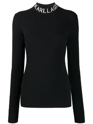 Sweatshirts für Damen von Karl Lagerfeld Farfetch Karl Lagerfeld Sweatshirt Im Layering Look Farfetch