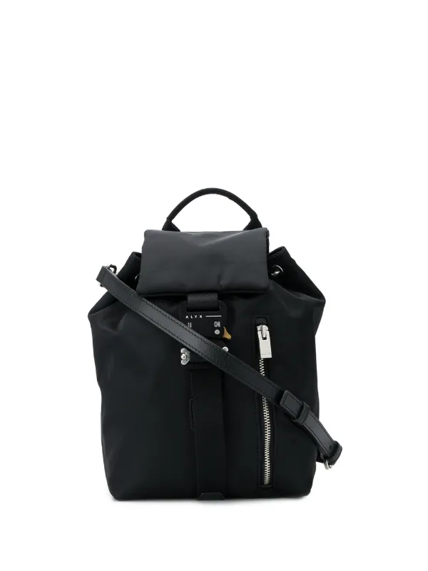 black buckle backpack