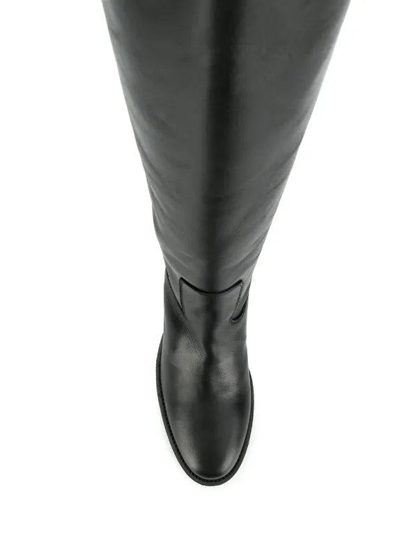 Studded over the hot sale knee boots