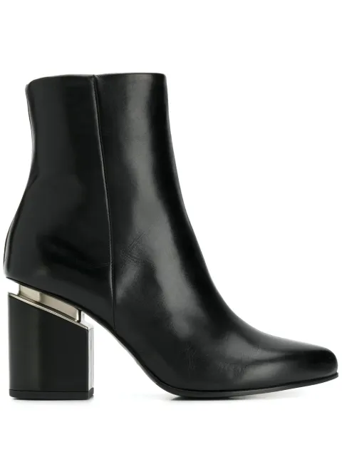 VIC MATIE SUSPENDED HEEL ANKLE BOOTS