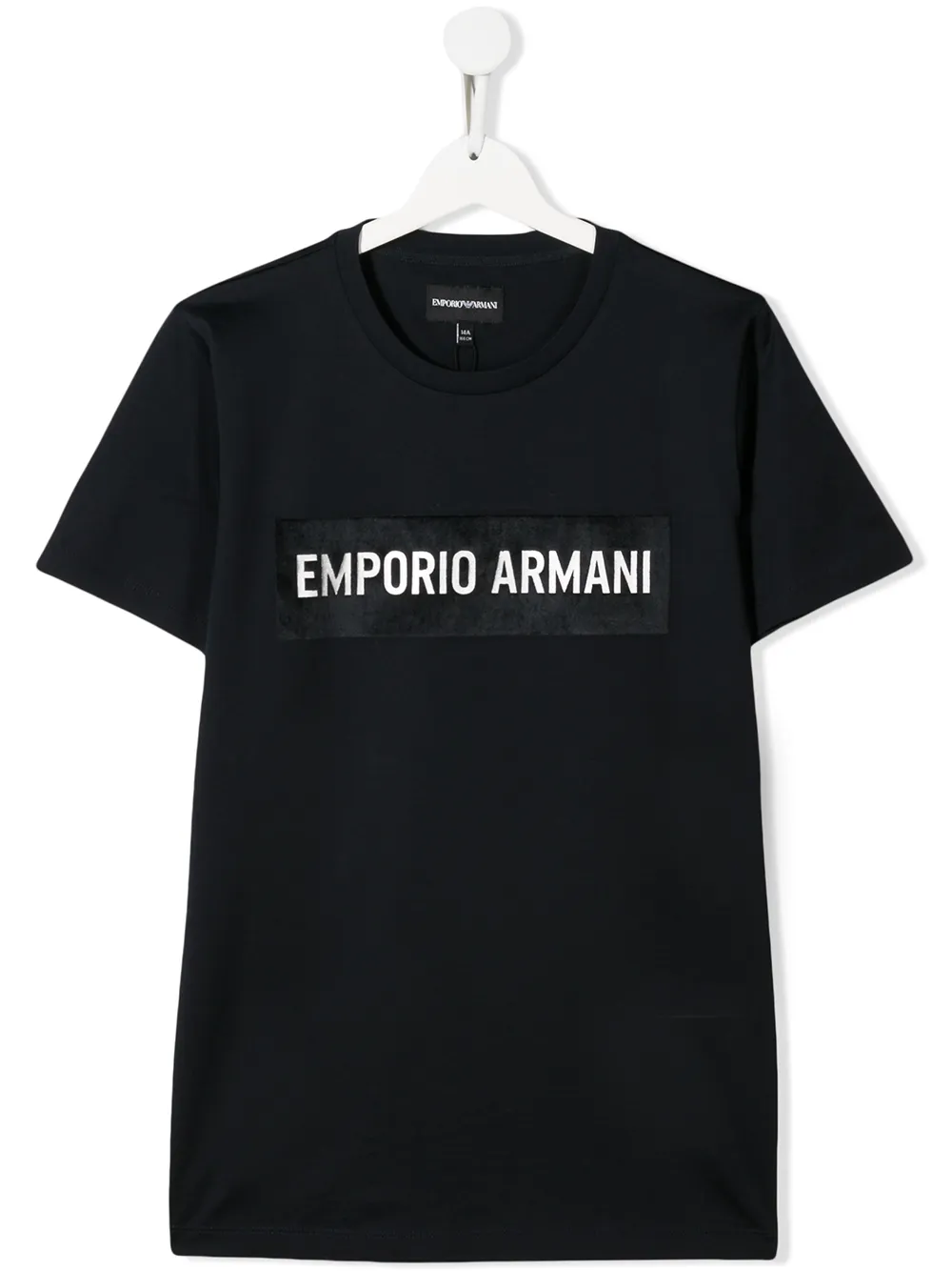 фото Emporio armani kids футболка с нашивкой-логотипом