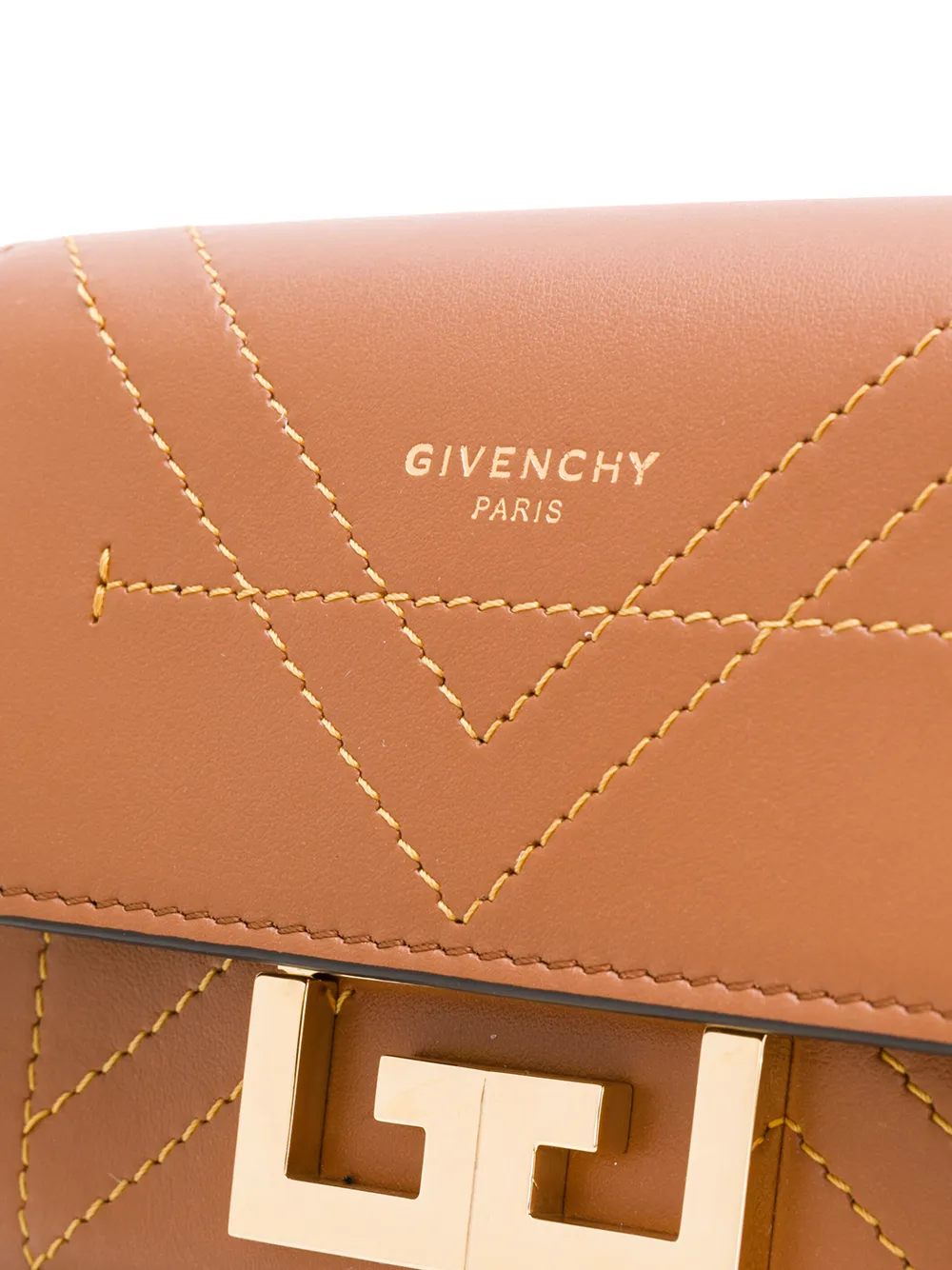 Givenchy Eden kleine crossbodytas Bruin