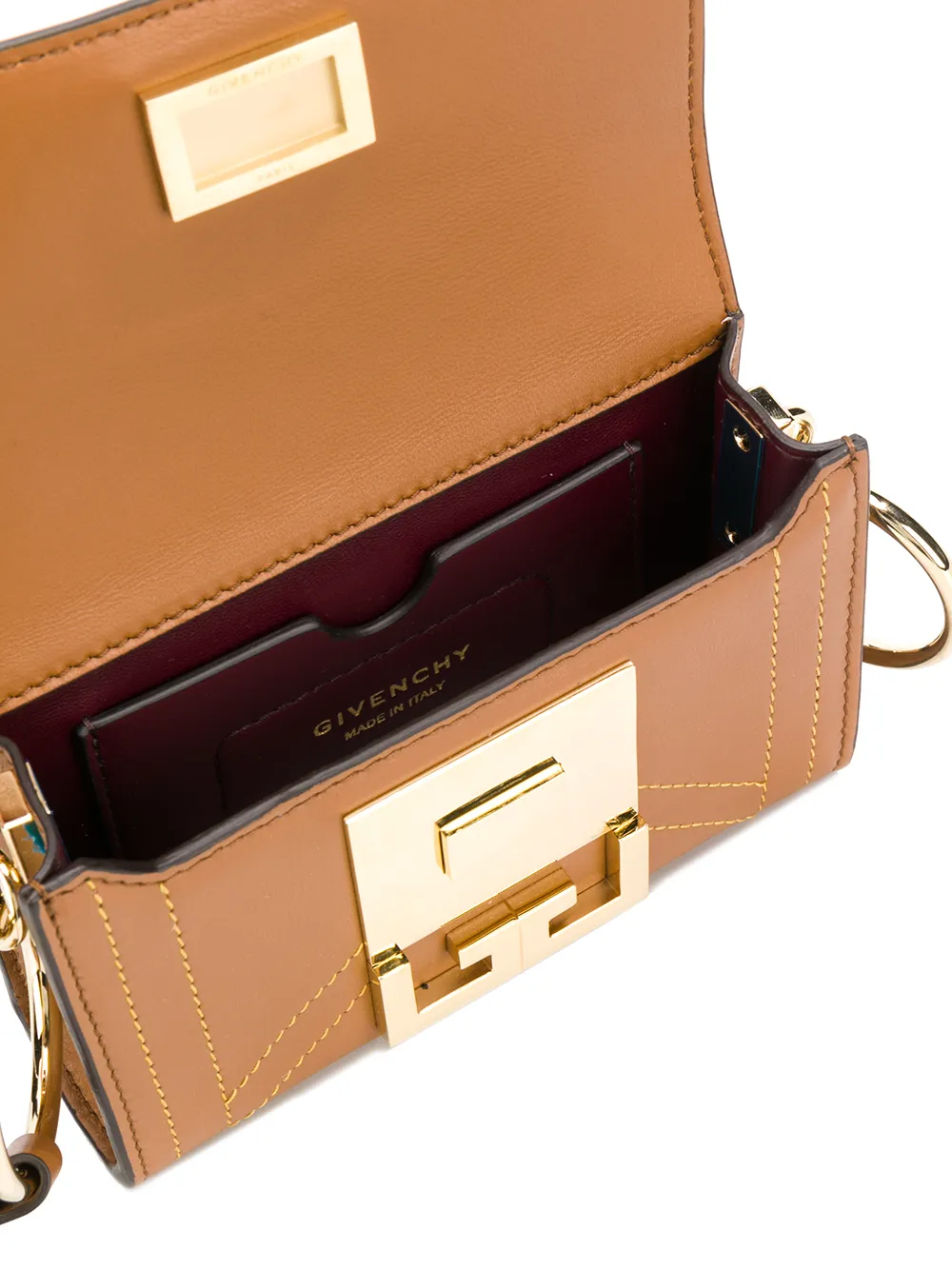 Givenchy Eden kleine crossbodytas Bruin