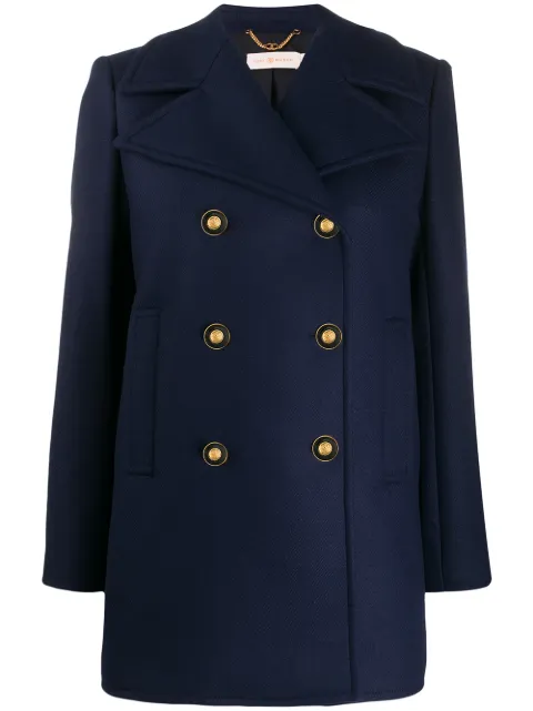 tory burch wool peacoat