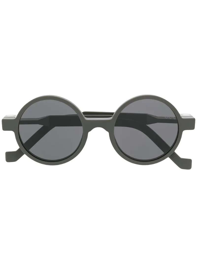 Vava Circle Frame Sunglasses In Grey