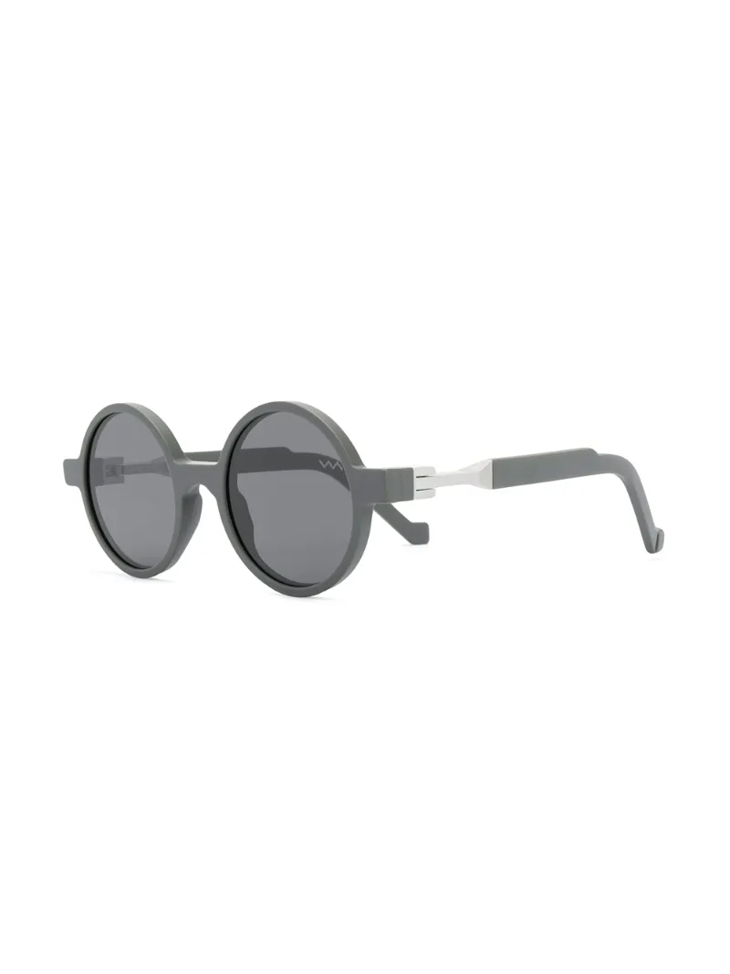 Vava Circle Frame Sunglasses In Grey