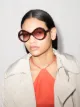Image 2 of Chloé Eyewear Bonnie oval-frame sunglasses