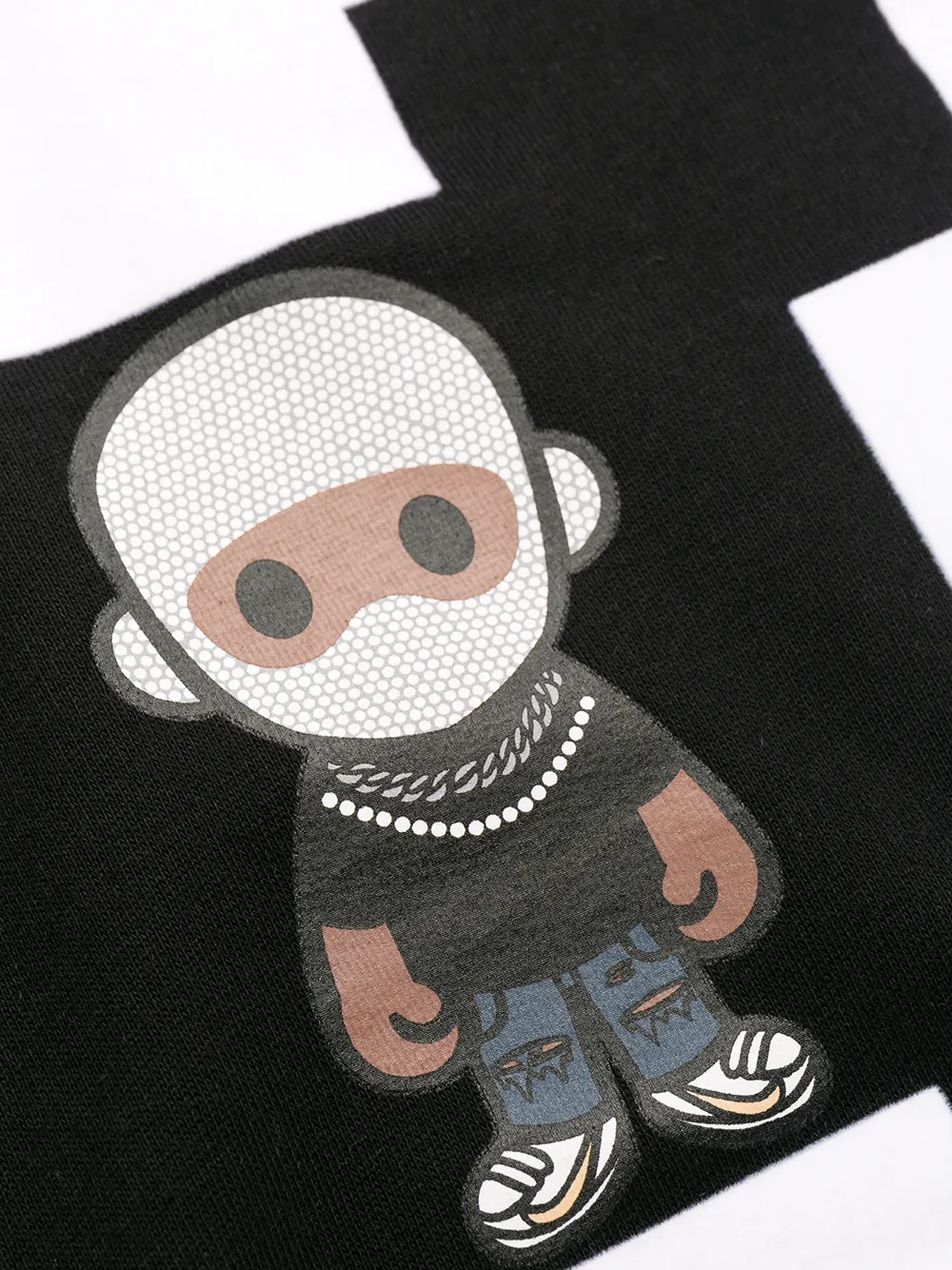 Number 3 Print Hoodie