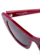 Saint Laurent Eyewear tiger stripe cat-eye sunglasses