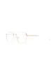 Bottega Veneta Eyewear square frame optical glasses