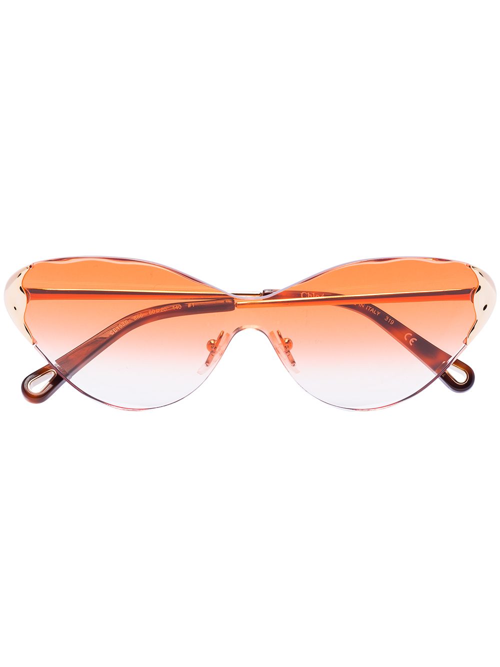 фото Chloé eyewear солнцезащитные очки curtis