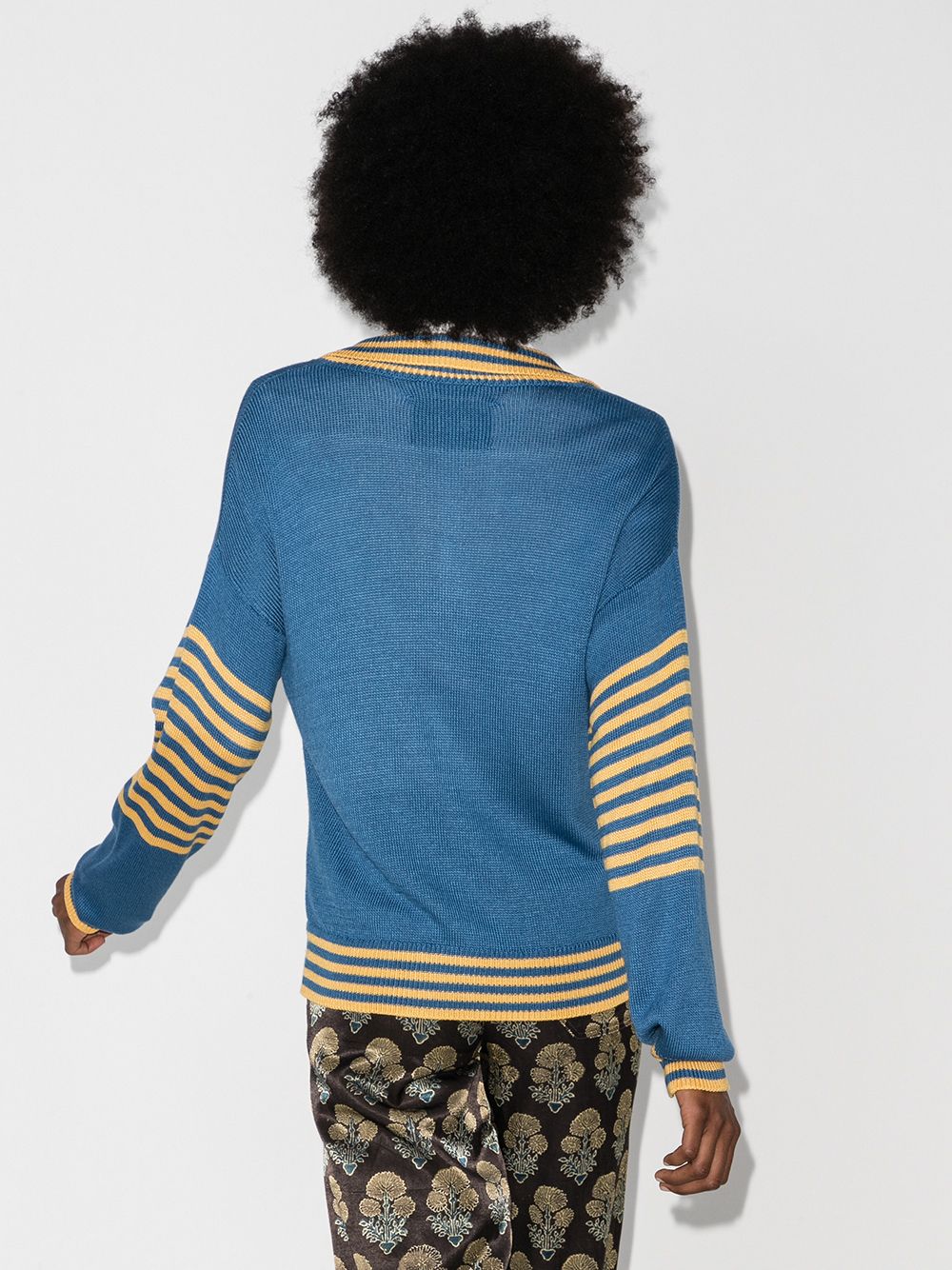 фото Bode namesake logo appliqué sweater