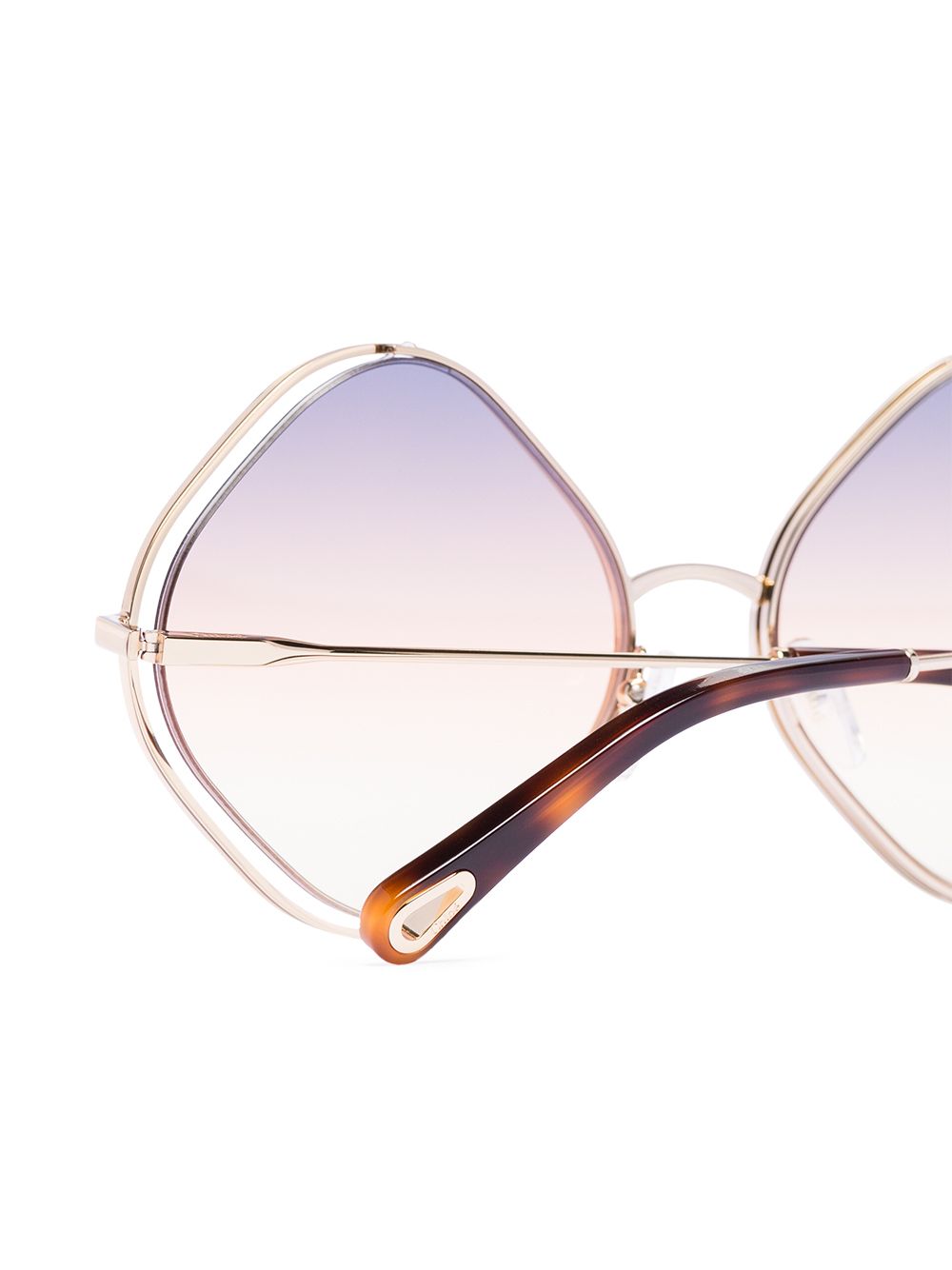 фото Chloé eyewear солнцезащитные очки poppy