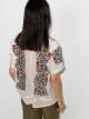 BODE floral-jacquard short-sleeve shirt