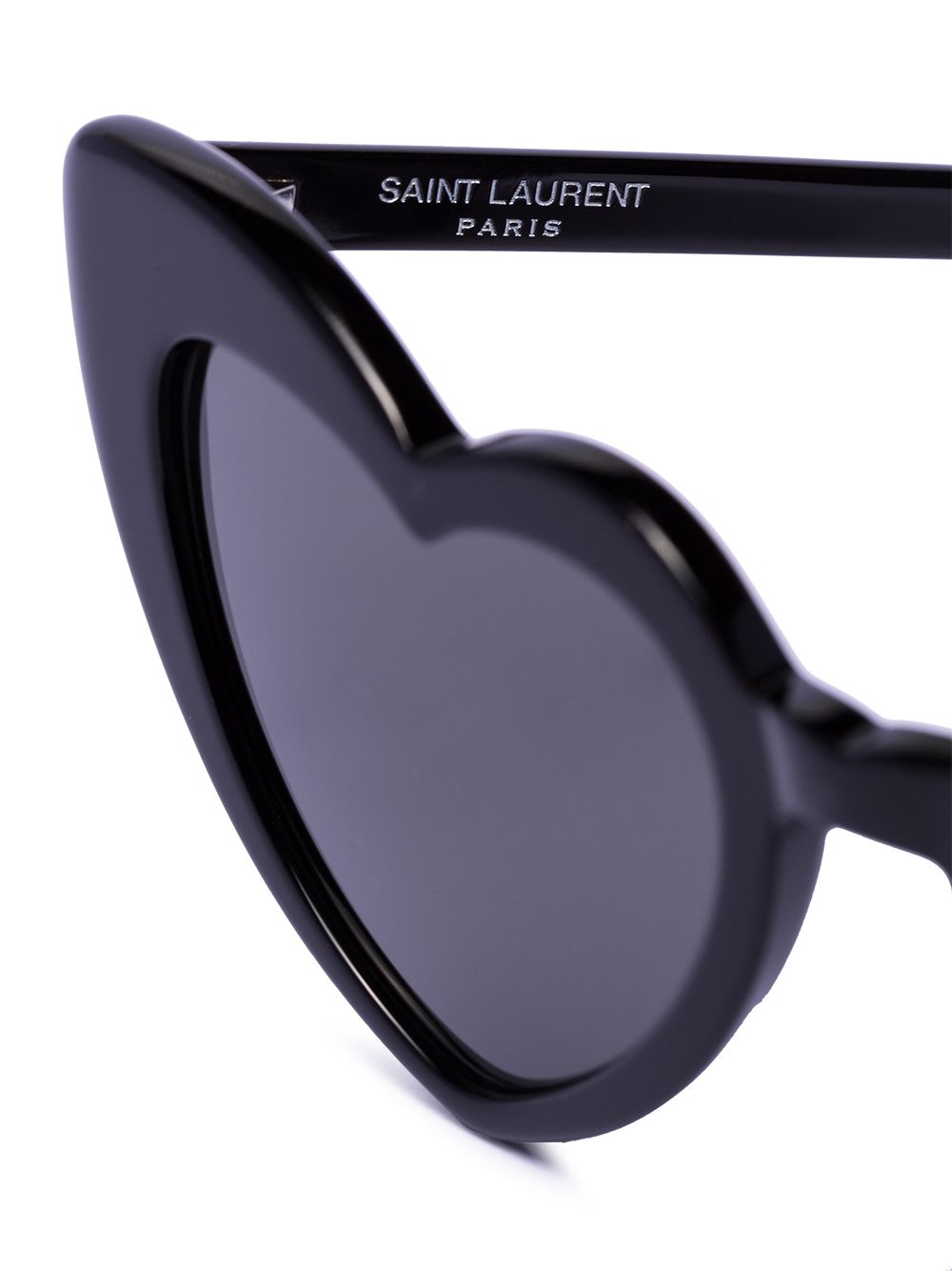 фото Saint laurent eyewear солнцезащитные очки loulou с оправой в форме сердца