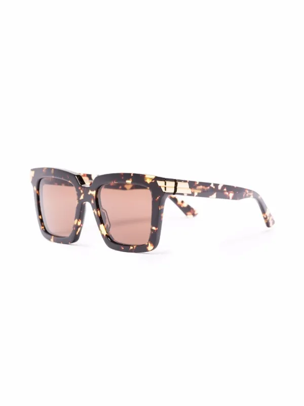Bottega Veneta Eyewear Square Frame Sunglasses Farfetch