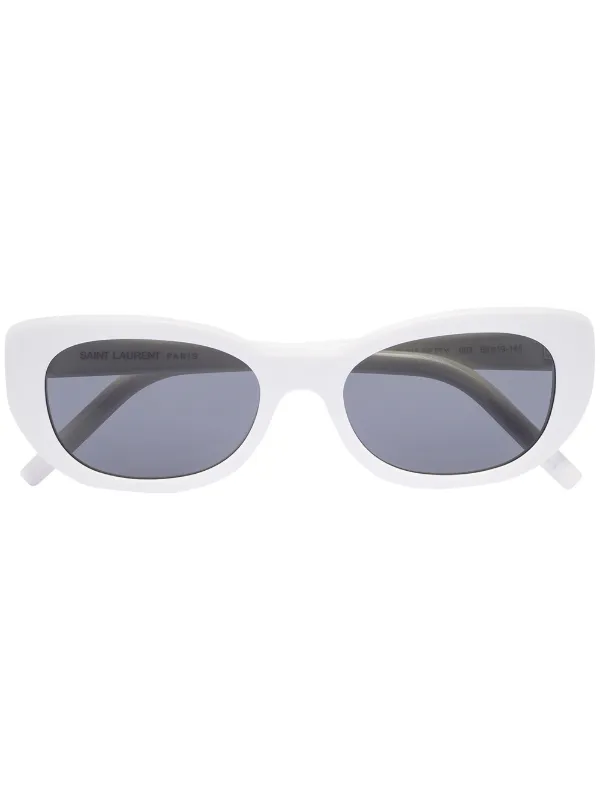 saint laurent oval sunglasses