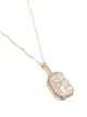 Mateo 14kt Gelbgoldhalskette mit Diamanten