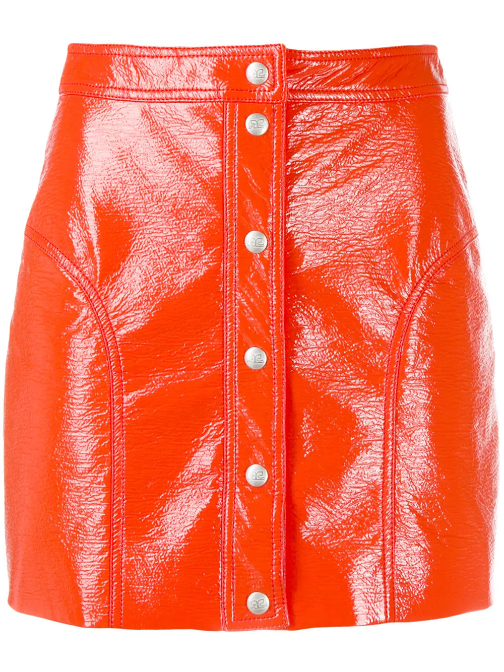 Courrèges Minirock Mit Knöpfen vONKb uLpgP Courrèges Minirock Mit Knöpfen vONKb uLpgP