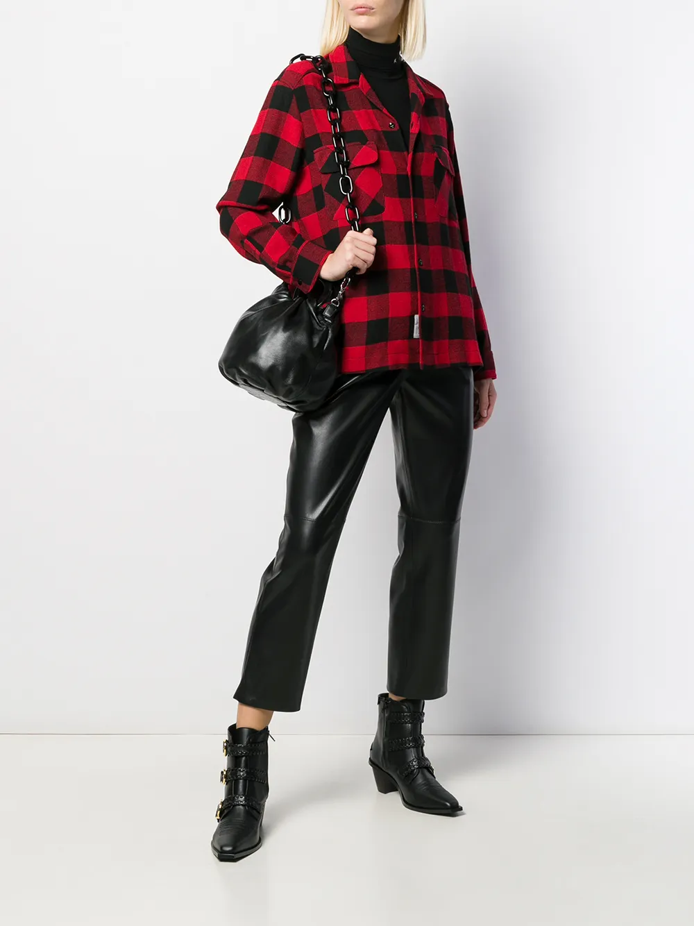  Woolrich Hemd Mit Karomuster   Rot 