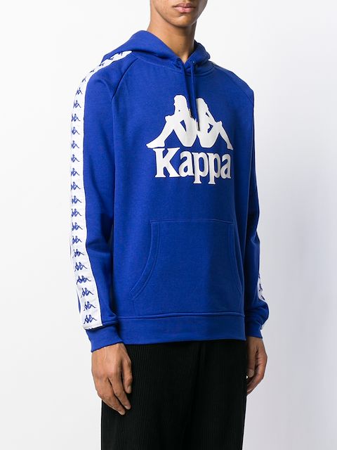 kappa hoodie black and gold