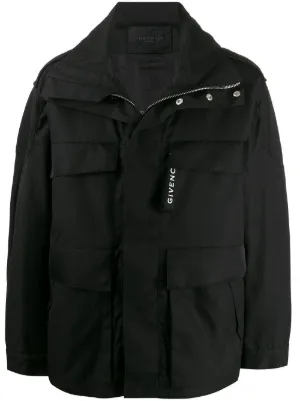 Giorgio Armani ジップアップ ジャケット | ブラック | FARFETCH JP