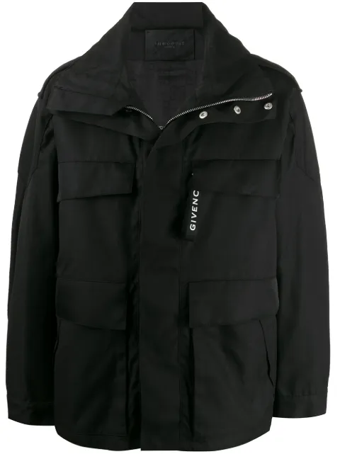 Givenchy hooded rain jacket