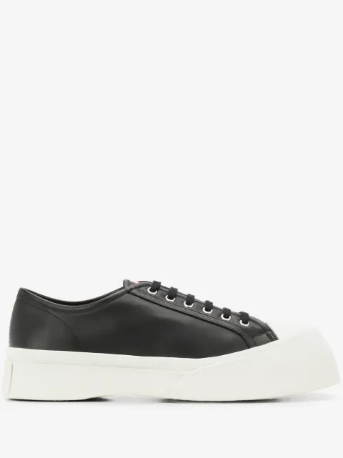 Marni Pablo leather flatform sneakers