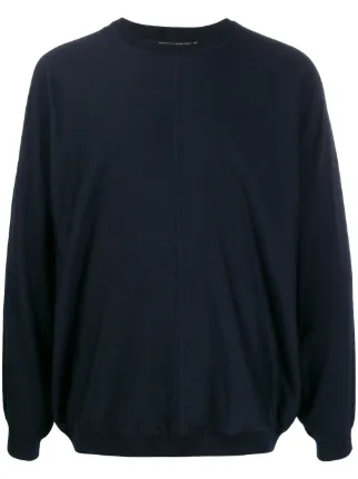 Shop black Issey Miyake Men relaxed fit sweater with Express Shop black Issey Miyake Men relaxed fit sweater with Express