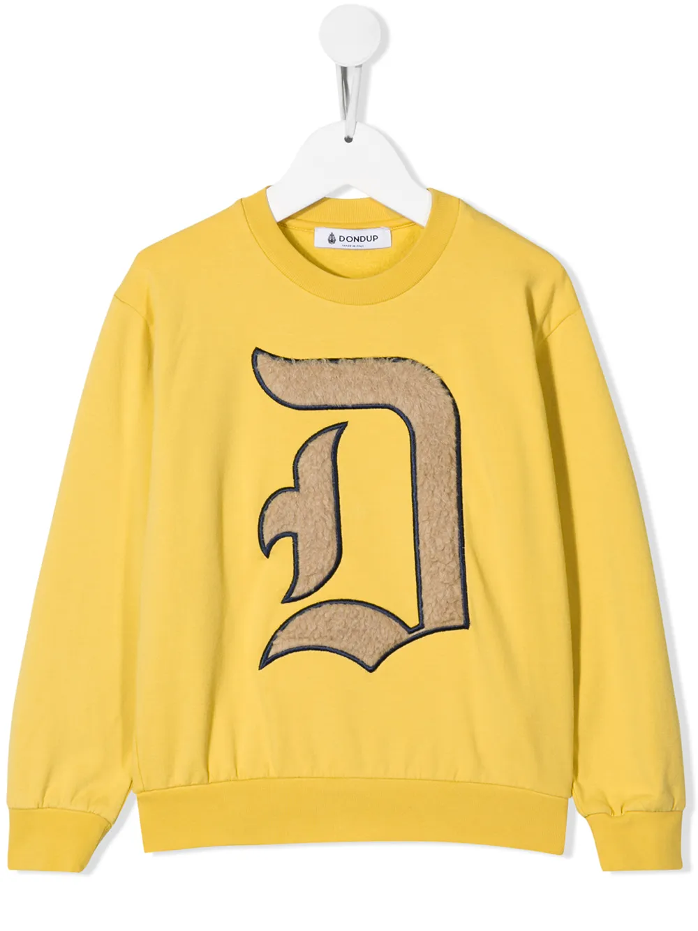 Dondup Kids толстовка с нашивкой D