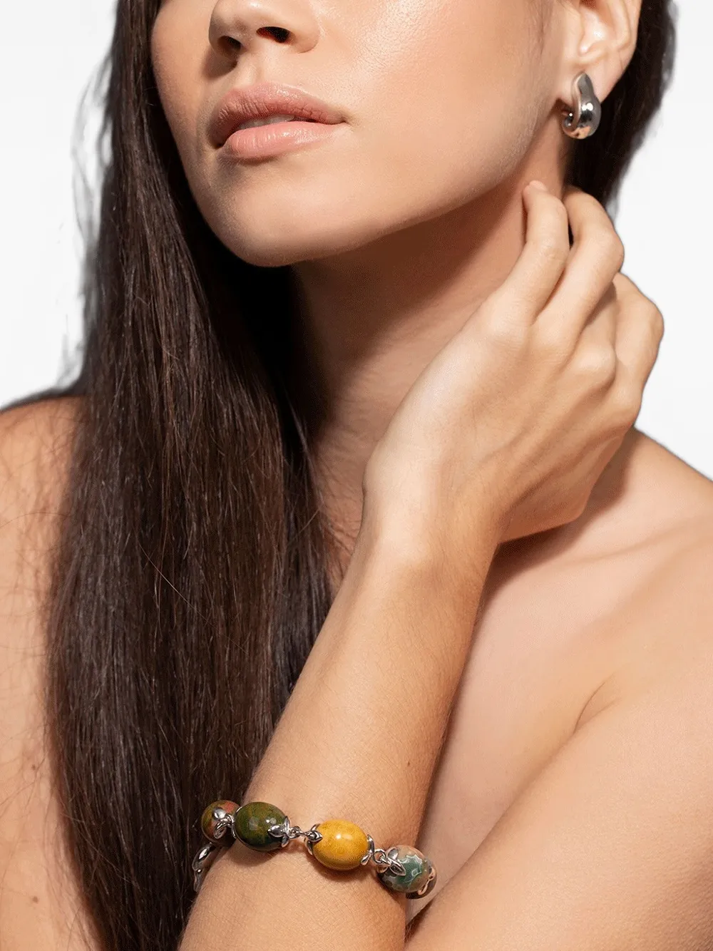 Tamara Comolli 18k White Gold Bracelet In Multi