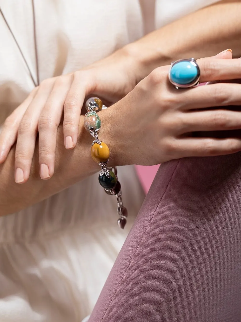 TAMARA COMOLLI pulsera en oro blanco de 18kt | Image 2