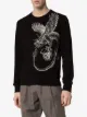 Alexander McQueen crew neck dragon print sweatshirt