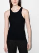 Image 2 of Totême racer style ribbed vest