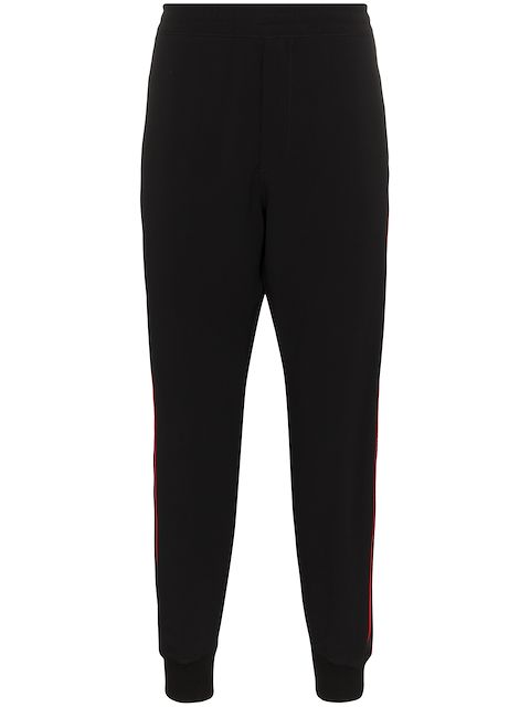 Alexander McQueen 亚历山大·麦昆 logo条纹运动裤