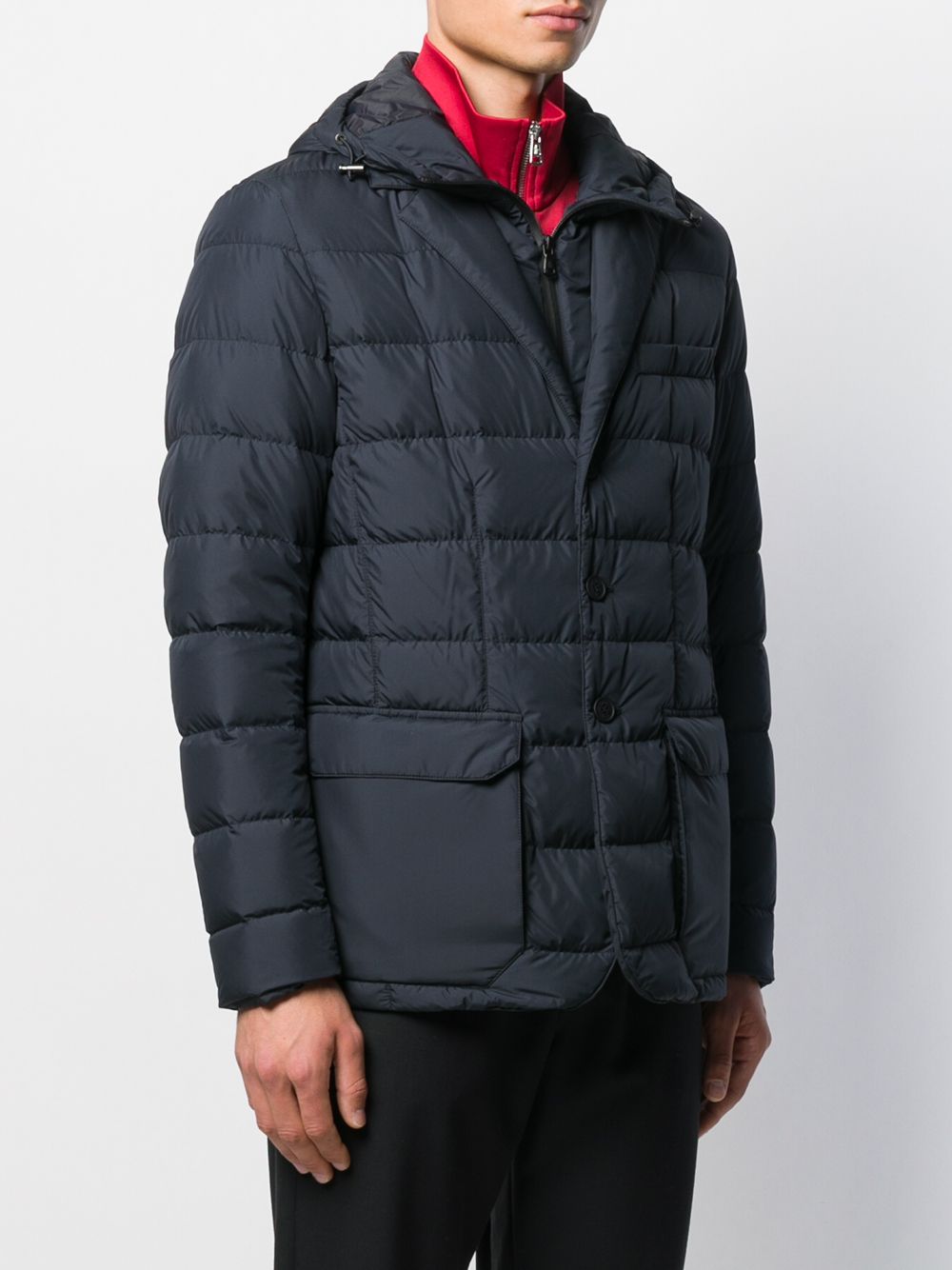 фото Moncler дутый пиджак Vern