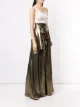 Azzi & Osta wide leg lame trousers