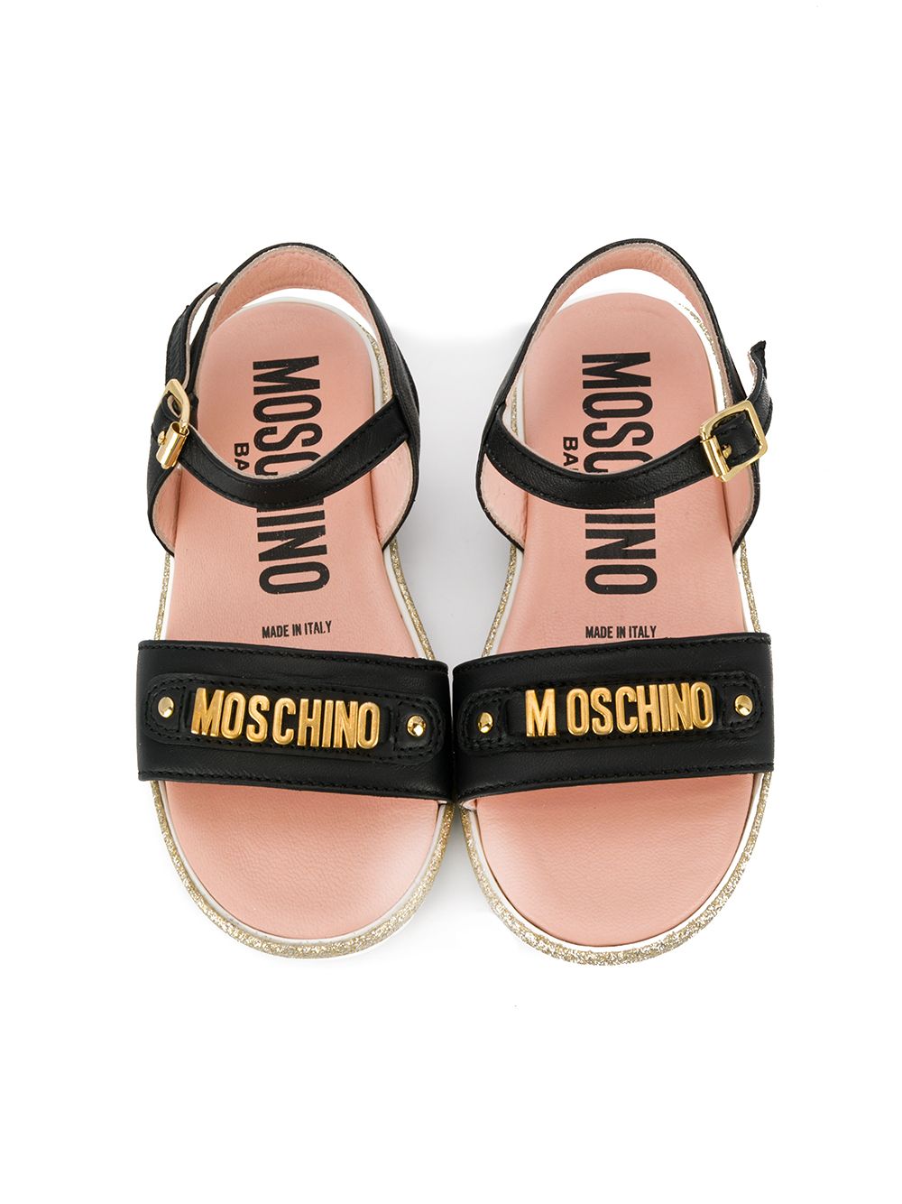 фото Moschino kids сандалии с логотипом