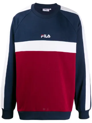 fila striped sweatshirt