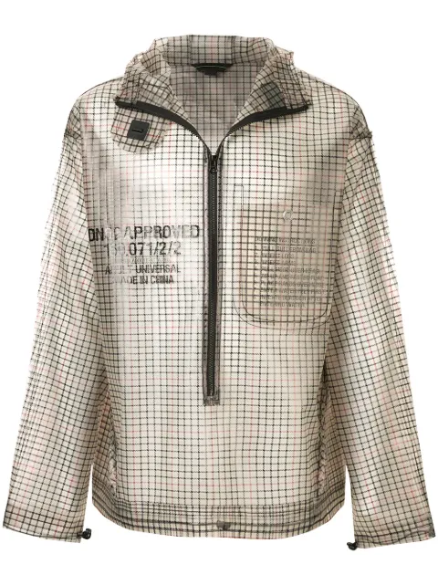 Click to view more detailed imagery on our partner's website Sankuanz Check Pattern Jacket In Brown