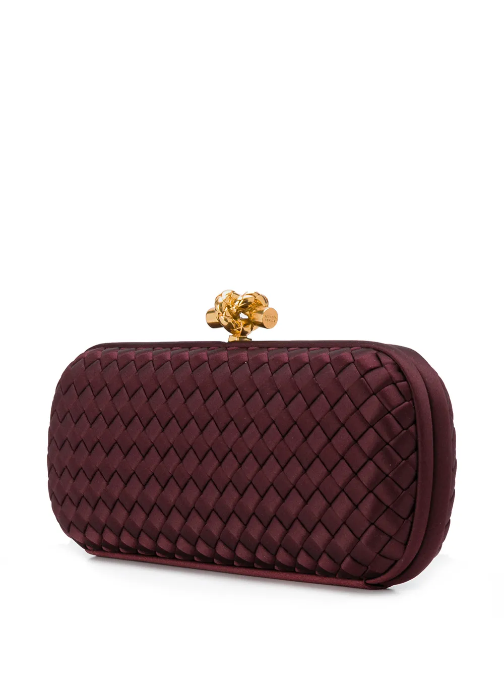 фото Bottega Veneta клатч с плетением Intrecciato