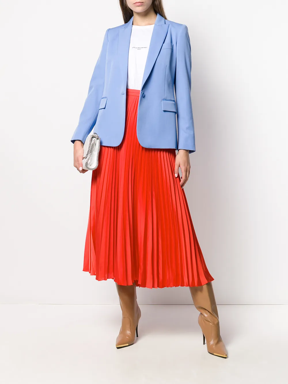 Stella McCartney Plooirok Rood