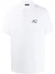 Image 1 of Raf Simons embroidered logo polo shirt