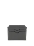 Valextra textured leather cardholder - Grey